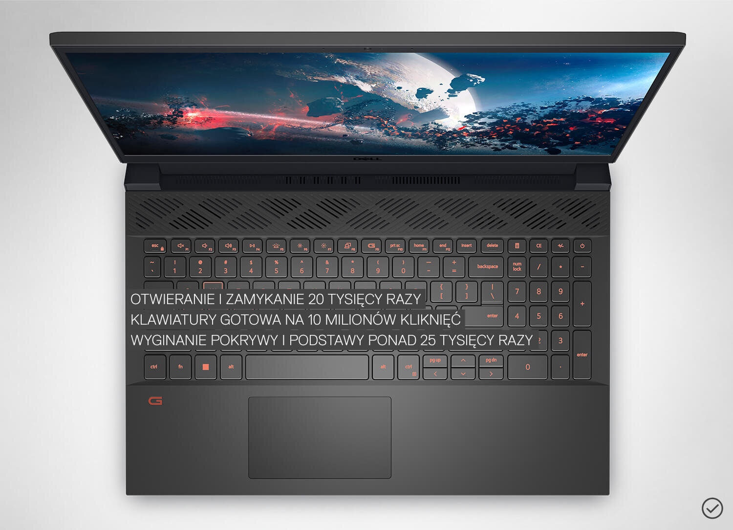 Laptop DELL G15 5520 - niezawodność 