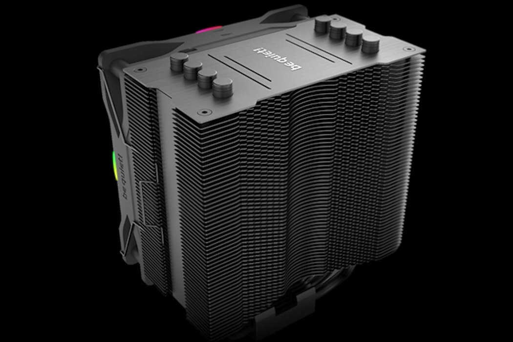 CHŁODZENIE CPU BE QUIET Pure Rock 2 FX Black  cichy budowa