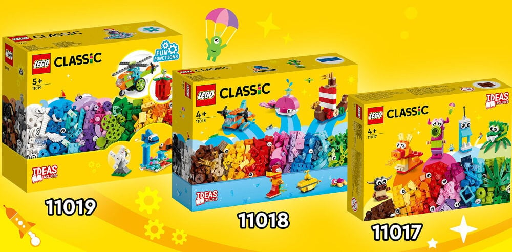 LEGO Classic Kreatywne potwory 11017 stadardy jakość