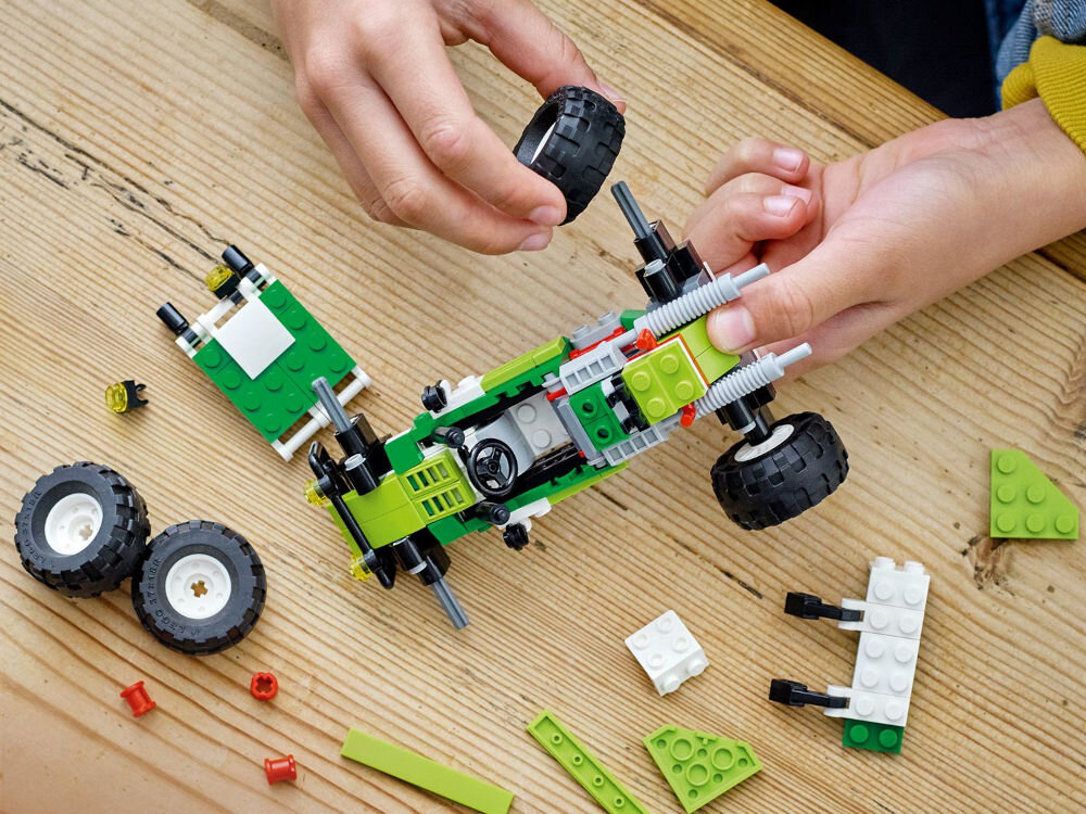 LEGO Creator Łazik terenowy 31123 aplikacja cyfrowe instrukcje budowania