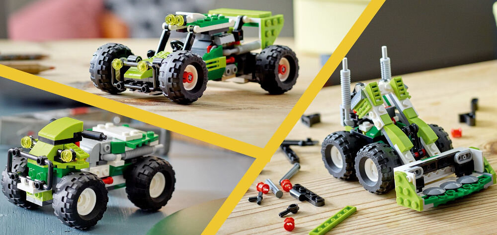 LEGO Creator Łazik terenowy 31123 zestawy łączenie