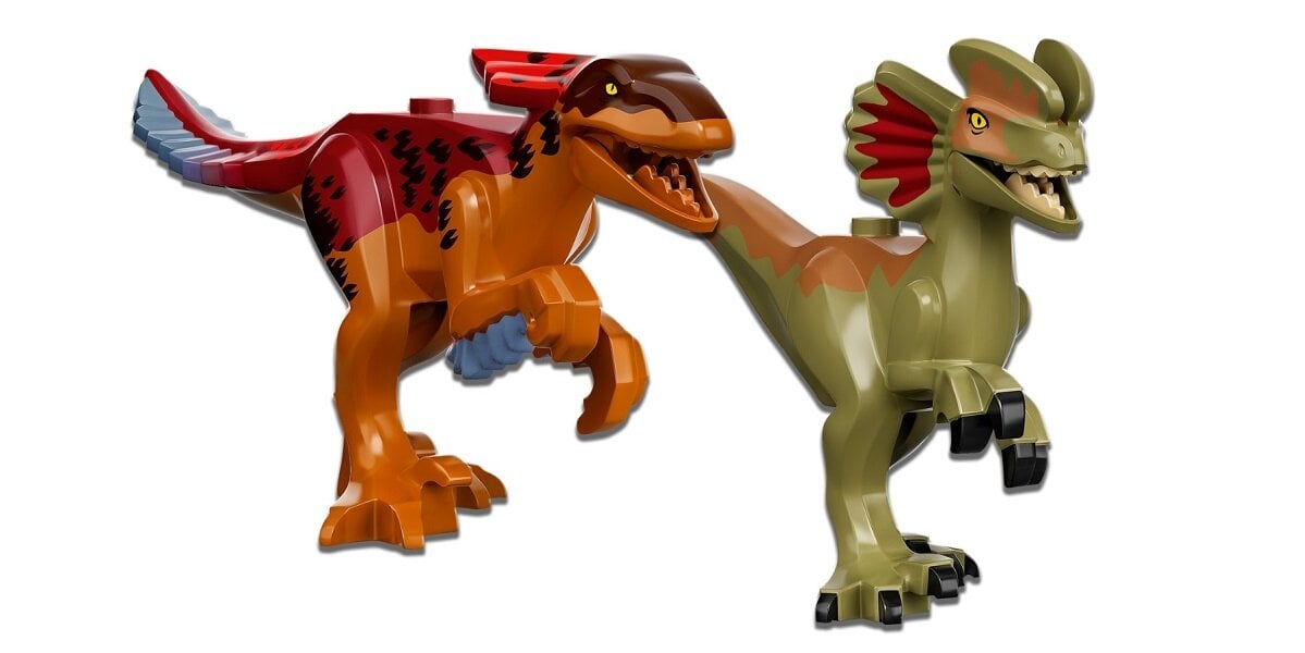 LEGO Jurassic World Transport pyroraptora i dilofozaura 76951 Pomoc w rozwoju życiowych umiejętności

