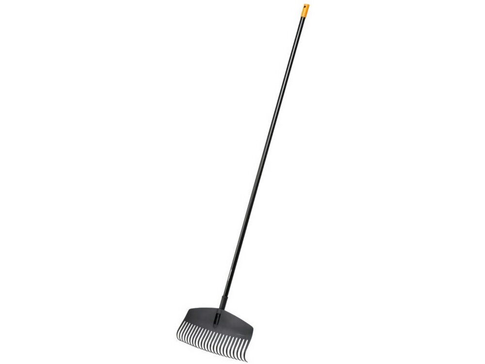 Grabie FISKARS Solid M 1063090 płaska konstrukcja głowicy zakrzywione zęby aluminiowy trzonek o długości 175 cm