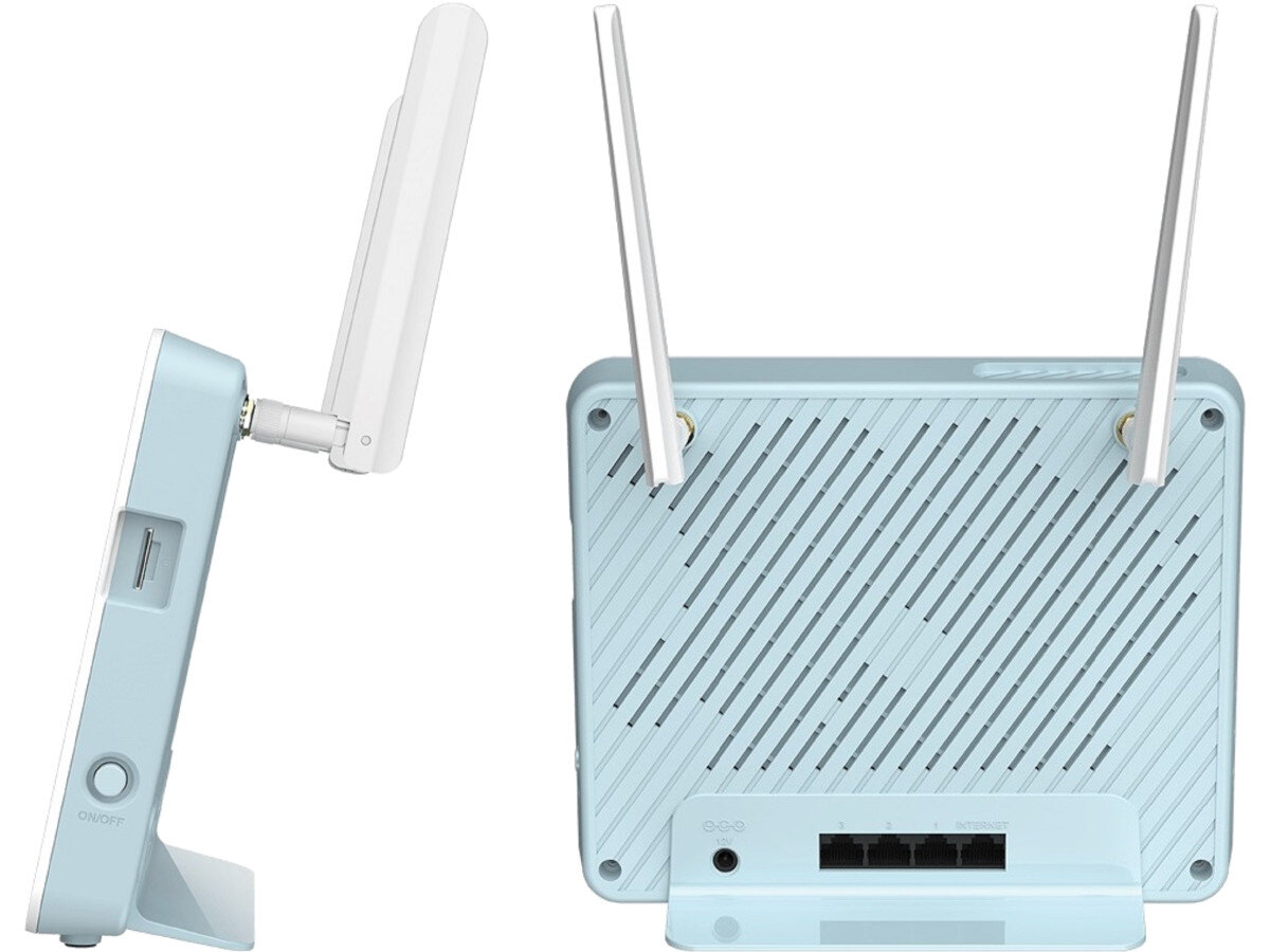 Router D-LINK G416 porty wejścia standardy