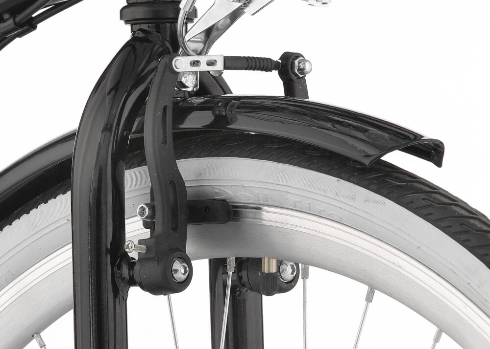 Rower miejski DAWSTAR Citybike S7B 26 cali damski Czarny hamulce przedni i tylny V-Brake niezawodne lekkie niemal bezawaryjne