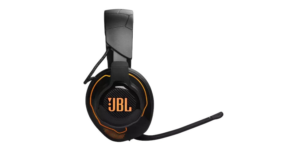 Słuchawki JBL Quantum 910 jakość wykonanie przetworniki  łączność mikrofon regulacja głośność nauszniki pałąk regulacja aktywna redukcja szumów
