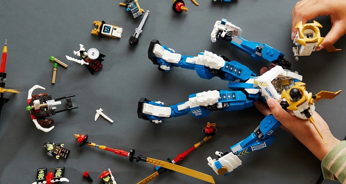 LEGO Ninjago Tytan mech Jaya 71785 dziecko kreatywność zabawa nauka rozwój klocki figurki minifigurki jakość tradycja konstrukcja nauka wyobraźnia role jakość bezpieczeństwo wyobraźnia budowanie pasja hobby funkcje instrukcje