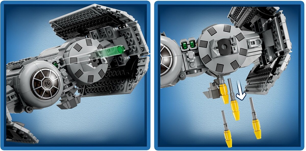 LEGO Star Wars Bombowiec TIE 75347 kreatywność zabawa rozwój klocki figurki minifigurki jakość tradycja konstrukcja nauka wyobraźnia role jakość bezpieczeństwo wyobraźnia budowanie pasja hobby