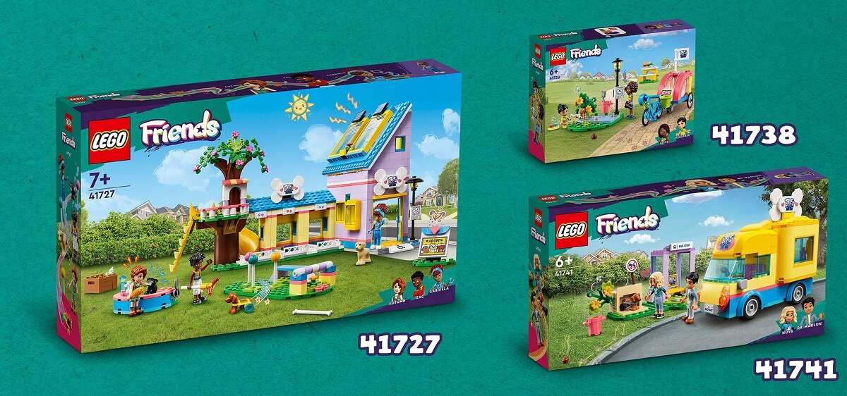 LEGO Friends Rower do ratowania psów 41738 dziecko kreatywność zabawa nauka rozwój klocki figurki minifigurki jakość tradycja konstrukcja nauka wyobraźnia role jakość bezpieczeństwo wyobraźnia budowanie pasja hobby funkcje instrukcja aplikacja LEGO Builde