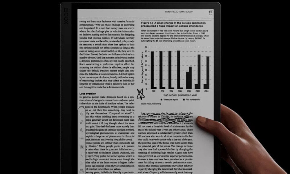 Czytnik E-Booków ONYX Boox Tab Ultra Czarny standardy obsługa pliki formaty