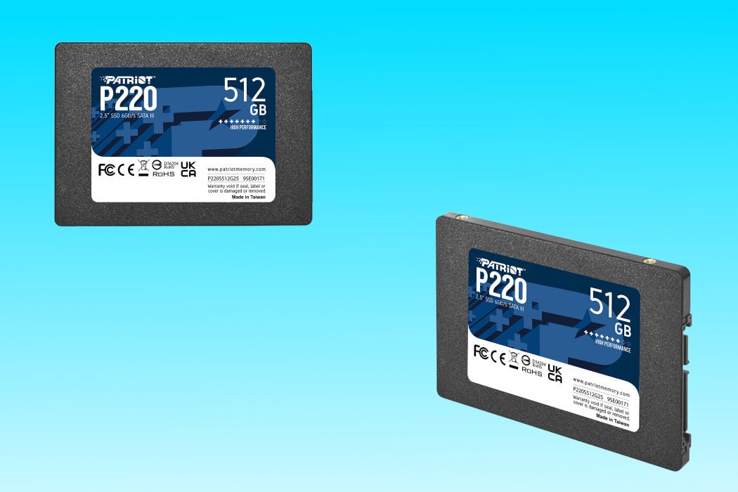 Dysk PATRIOT P220 512GB SSD - technologie 
