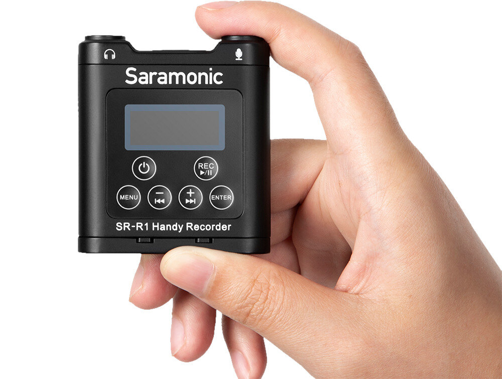 Rejestrator dźwięku SARAMONIC SR-R1 zasilanie czas działania porty