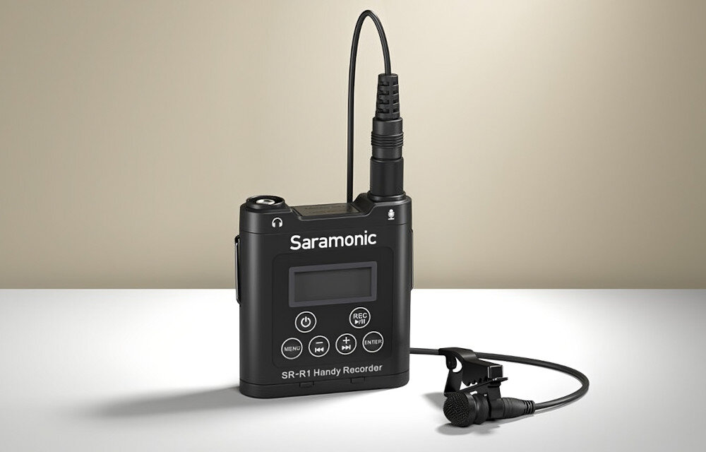 Rejestrator dźwięku SARAMONIC SR-R1 wielkość cechy zalety opis