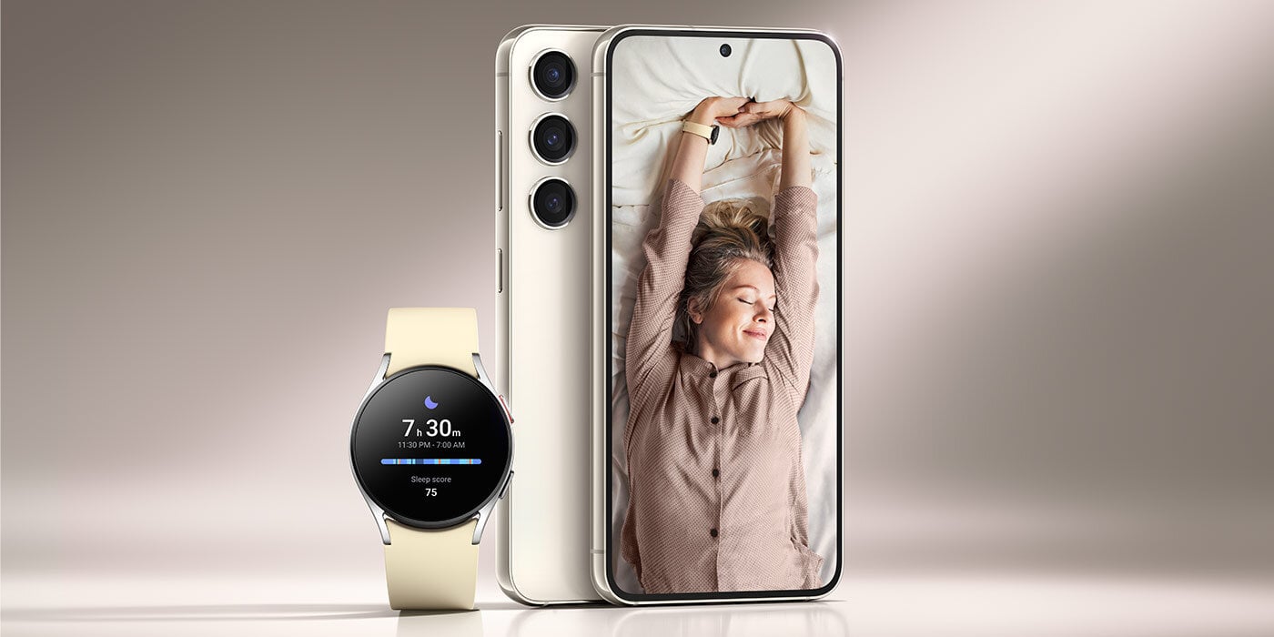 Smartwatch i smartfon z serii Galaxy – wszystkie urządzenia współpracują ze sobą, by korzystało się z nich wygodniej