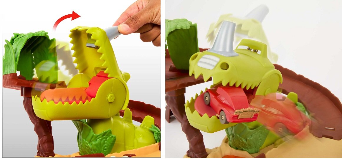 Tor MATTEL Disney Pixar Cars Dinoprzygoda HMD74 zabawa dzieci kreatywność chłopiec dziewczynka dinozaur