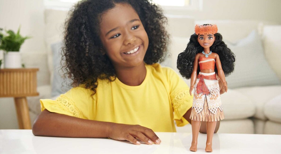 Lalka MATTEL Disney Princess Vaiana HPG68 zabawa kreatywność dziewczynka dzieciństwo