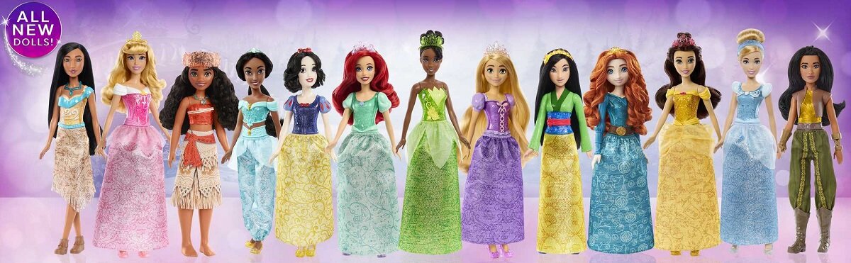 Lalka MATTEL Disney Princess Vaiana HPG68 zabawa kreatywność dziewczynka dzieciństwo