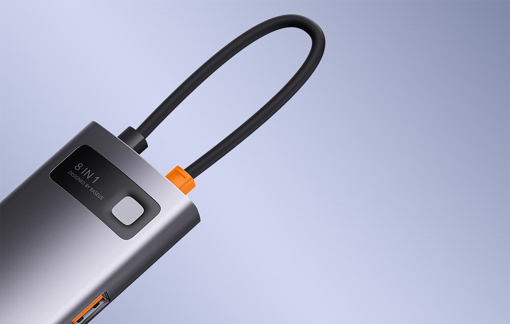 Stacja dokująca BASEUS StarJoy wygoda korzystanie możliwości laptop  przesył pliki port HDMI  transmisja dane szybkie ładowanie przydatny na co dzień  dopsowanie 