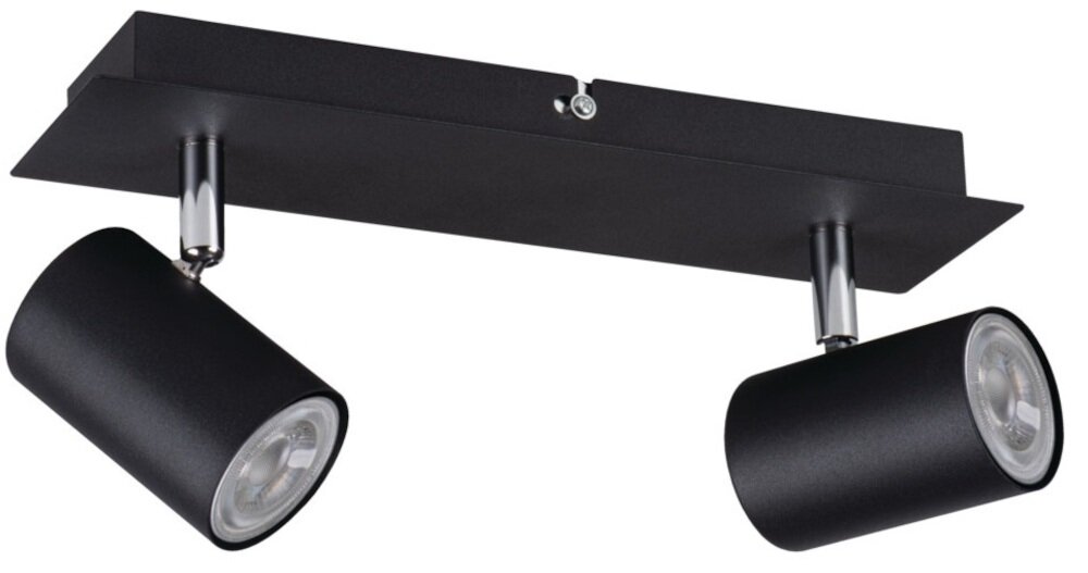 Lampa sufitowa punktowa KANLUX Evalo EL-2I B-SR Czarny eleganckie oswietlenie zrodlo swiatla element dekoracyjny stylowy design funkcjonalny