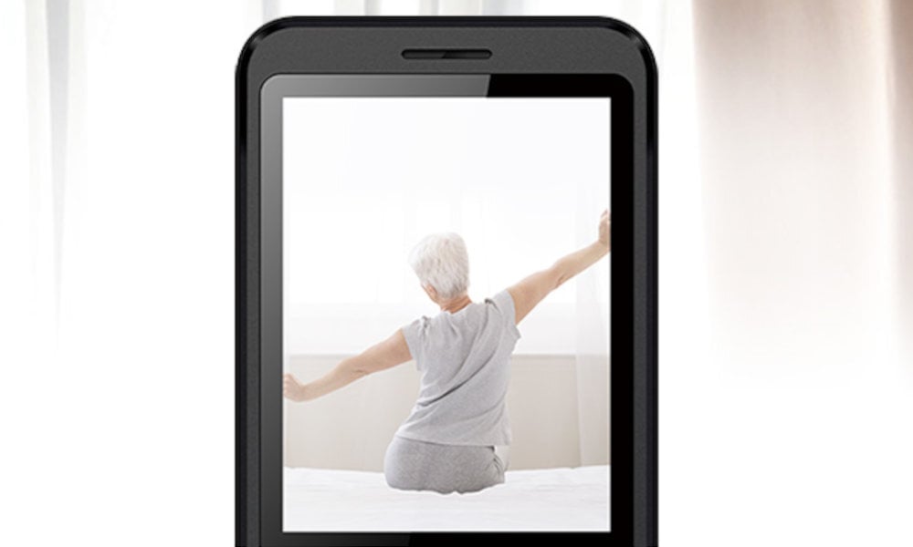 Telefon MYPHONE Maestro 2 ekran czytalność komfort kompaktowy wygodny poręczny