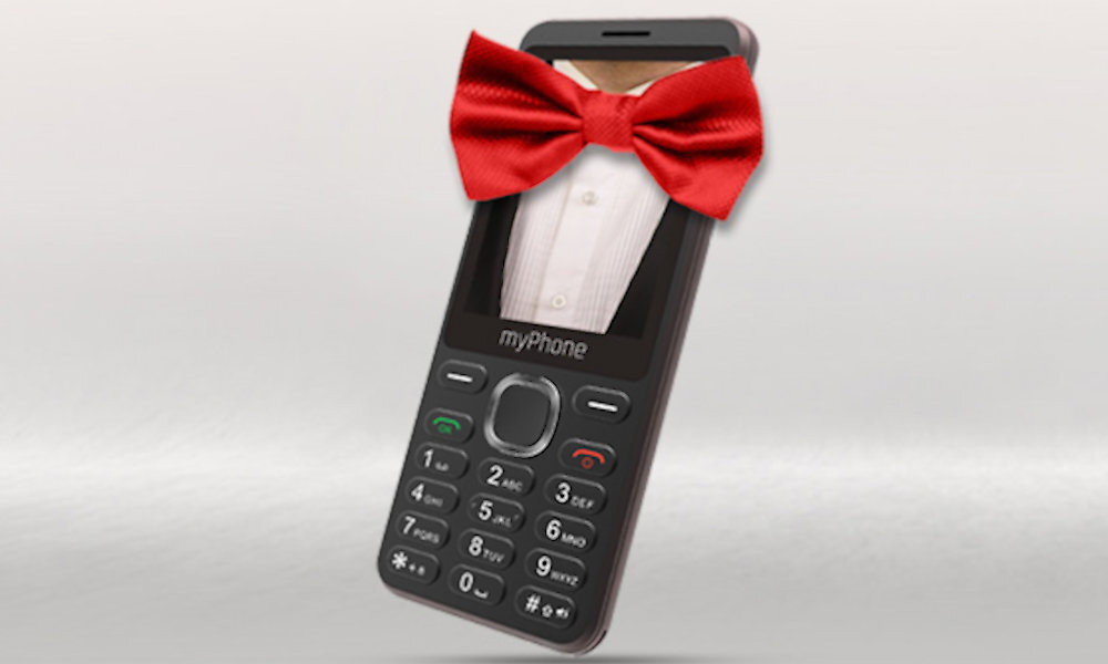 Telefon MYPHONE Maestro 2 styl kolor wygoda smukły nowoczesny design