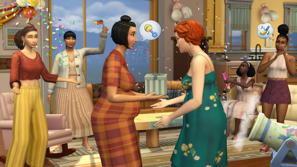The Sims 4: Razem raźniej - Dodatek Gra PC rodzina przyjaciele miasto społeczeństwo więzi miasteczko dodatek