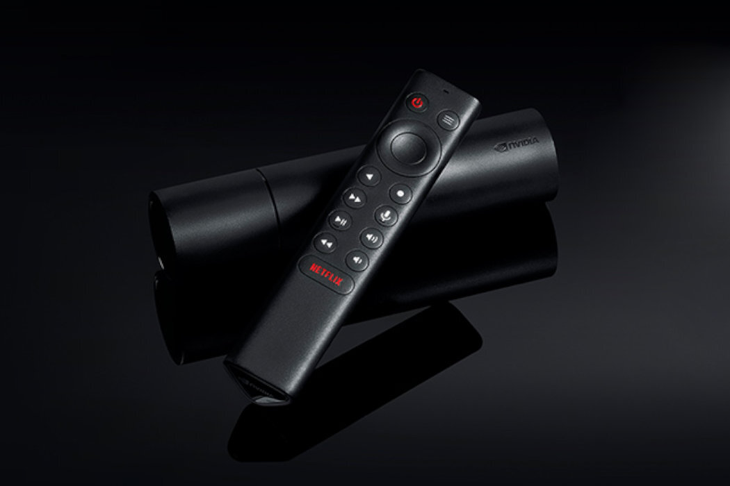 Pilot NVIDIA Shield TV Remote sterowanie podświetlenie podczerwień sterowanie menu mikrofon ruch zaawansowany