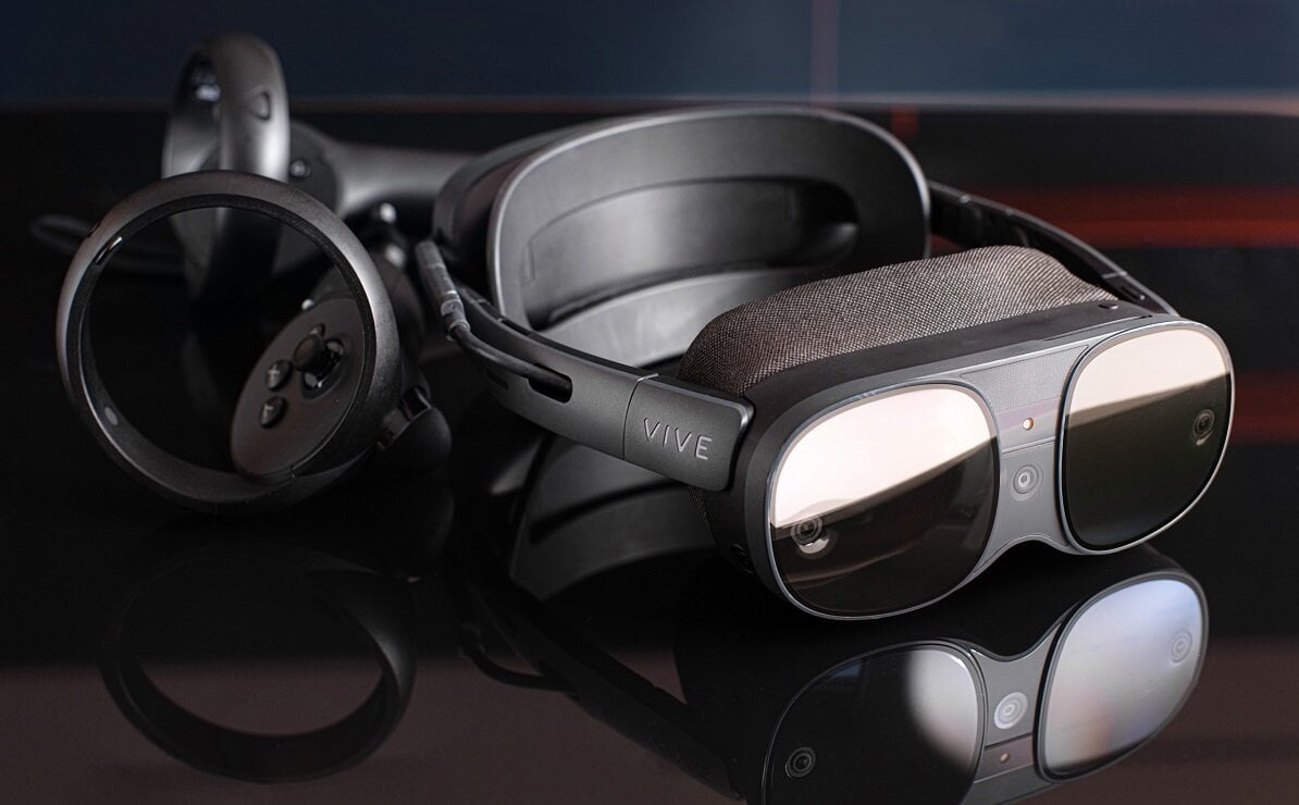 Gogle VR HTC XR Elite Modułowe autonomiczne wydajne wszechstronne Naturalne oglądanie Regulowane pokrętła Eleganckie lekkie bezprzewodowy streaming Zbalansowany czysty