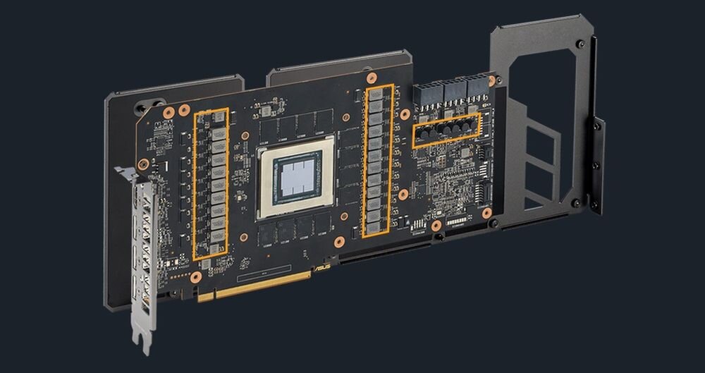 Karta graficzna ASUS TUF Gaming Radeon RX 7900 XT OC Edition 20GB - Trwałe kondensatory  