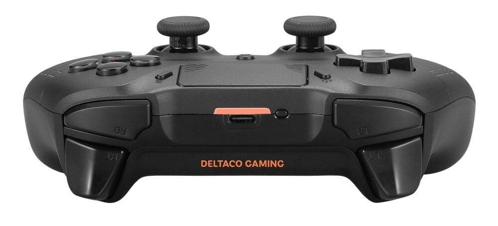 Kontroler DELTACO GAM-139 gra gaming przyciski łączność rozrywka triggery jakość wykonanie
