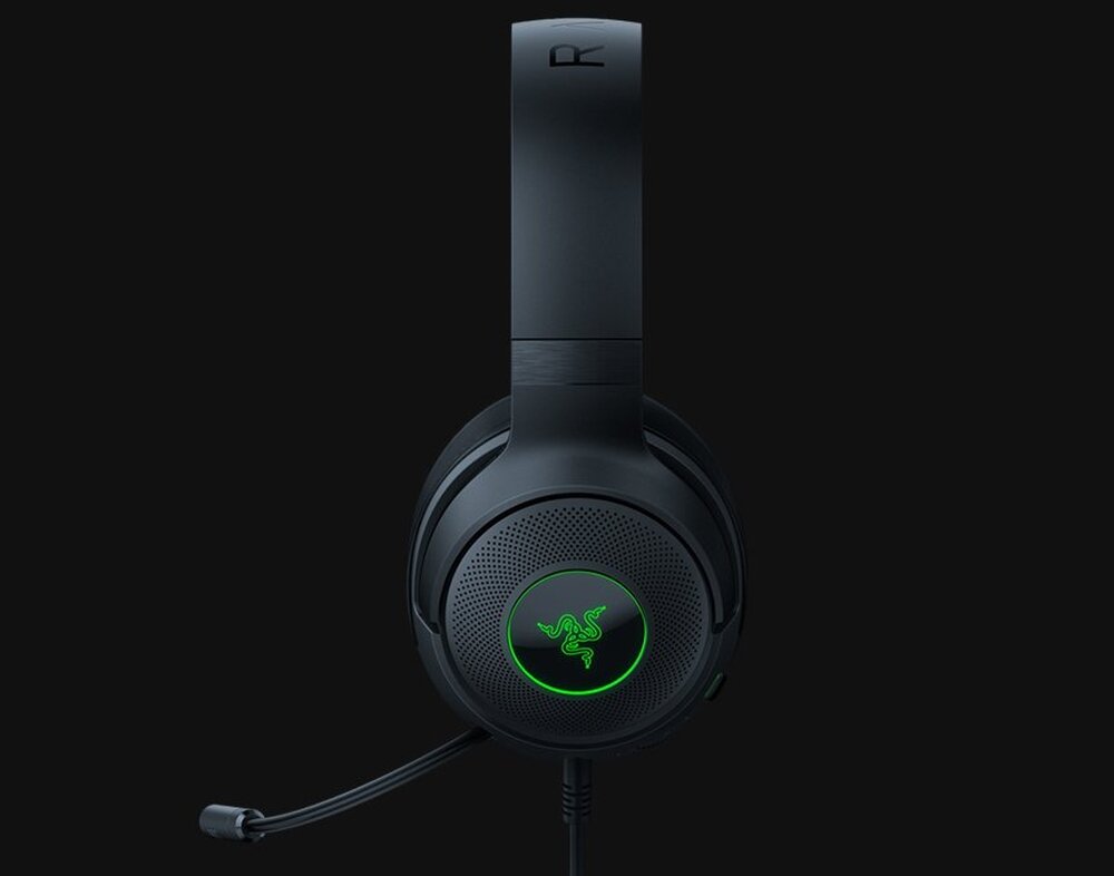 Słuchawki RAZER Kraken V3 X dopasowanie dźwięk gaming precyzja brzmienie jakośc przewodowe łączność kontrukcja