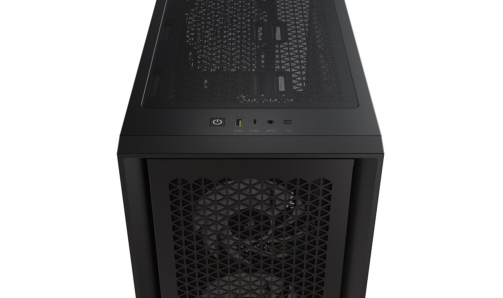 Obudowa CORSAIR iCUE 4000D Airflow RGB design wykonanie gaming chłodzenie jakość wytrzymałość wymiary złącza filtry zestaw
