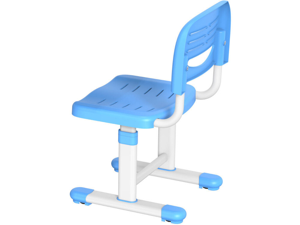 Biurko MOZOS DC-SET + Krzesło Szary wyprofilowanie oparcie postawa komfort