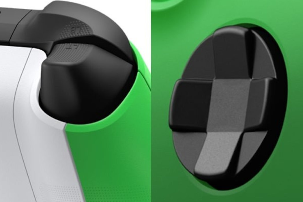 Kontroler MICROSOFT XBOX Series X Zielony gniazdo akcesoria aplikacja mapowanie dźwięk