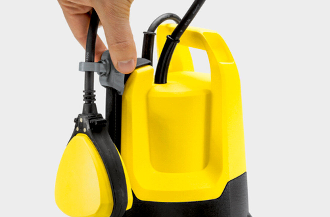 Pompa zanurzeniowa do wody KARCHER SP 16.000 Dual 1.645-832.0 pływa korzyści użytkowanie