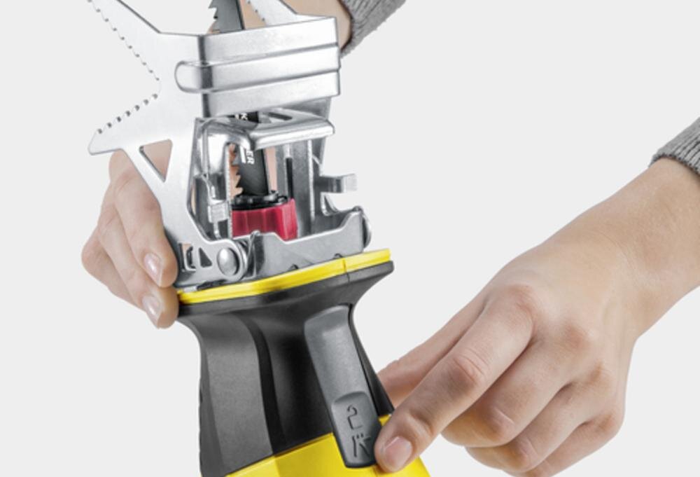 KARCHER PGS 4-18 1.445-330.0 ручка пристрою з нековзною гумою ергономіка роботи