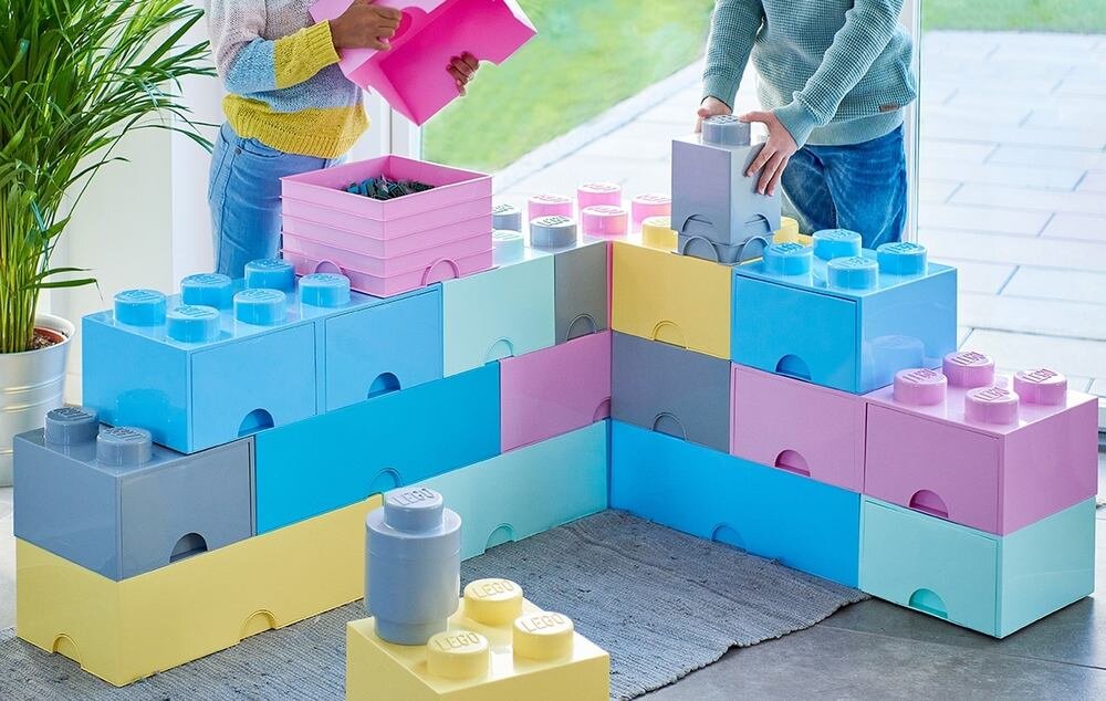 Pojemnik na LEGO klocek Brick 8   kv początek opisu