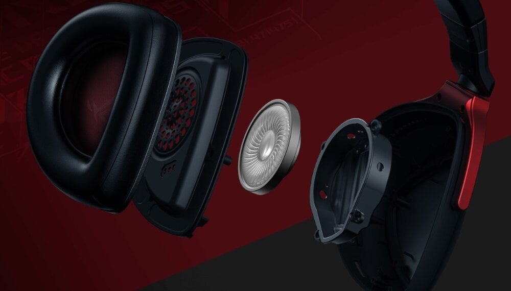 Słuchawki ASUS ROG Delta S Core design komfort lekkość dźwięk jakość wrażenia słuchowe ergonomia lekkość sport aktywność podróże czas pracy działanie akumulator komputer gaming realizm dźwięk