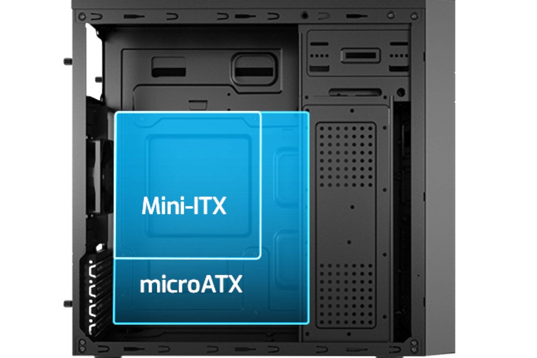 Obudowa NATEC Helix microATX mini-ITX micro-microATX kompatybilność możliwości