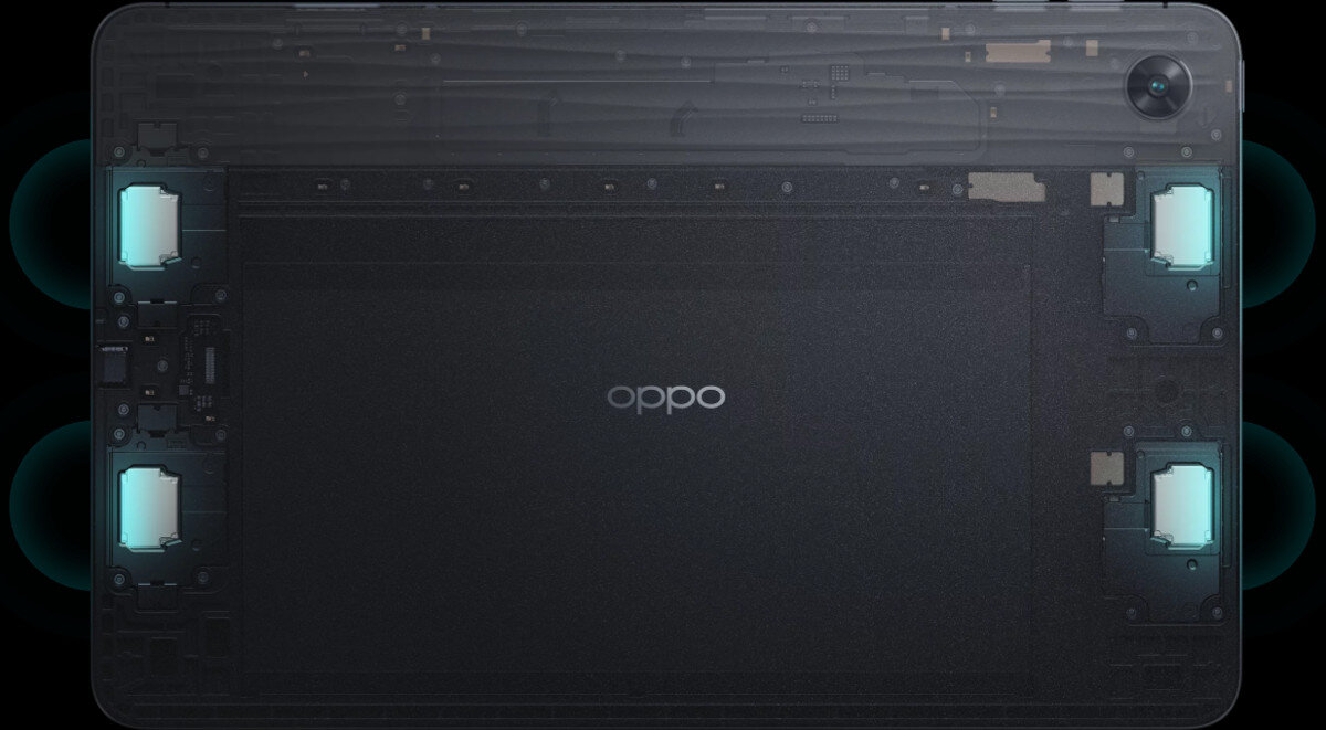 Tablet OPPO Pad Air 10.36 4/128 GB Wi-Fi Szary dźwięk głośniki moc technologie