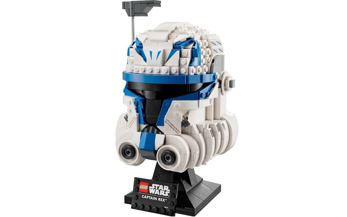 LEGO Star Wars Hełm kapitana Rexa 75349 dziecko kreatywność zabawa nauka rozwój klocki figurki minifigurki jakość tradycja konstrukcja nauka wyobraźnia role jakość bezpieczeństwo wyobraźnia budowanie pasja hobby funkcje instrukcja aplikacja LEGO Builder