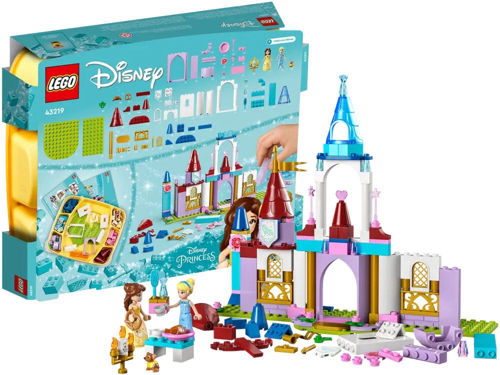 LEGO Disney Kreatywne zamki księżniczek Disneya 43219 elementy zestaw