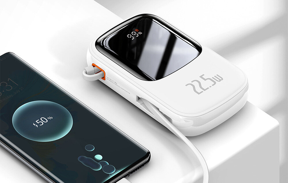Powerbank BASEUS Qpow Pro 20000mAh zmartwienia moc rozmiar bezpieczeństwo lekkość wygoda 