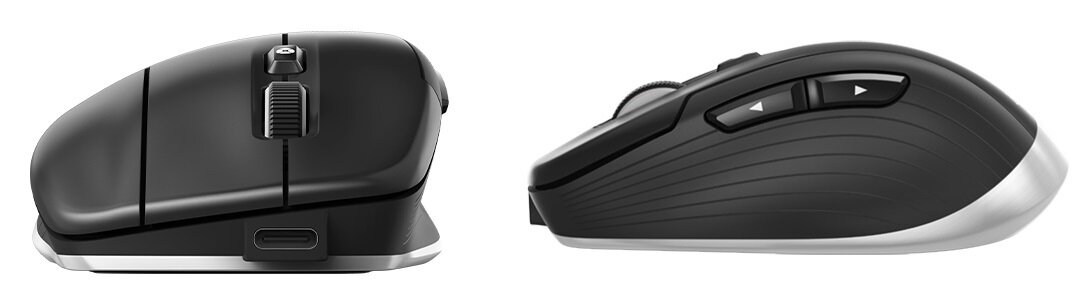 Mysz 3DCONNEXION CadMouse Compact trzy rodzaje łączności Quick Zoom Futerał Wyjątkowa ergonomia maksymalny komfort Precyzja
