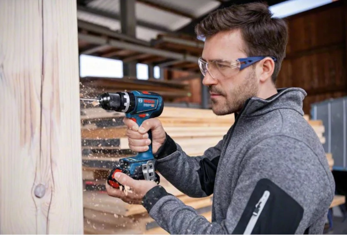 Wiertarko-wkrętarka BOSCH Professional GSB 18V-90 C kontrola ochrona