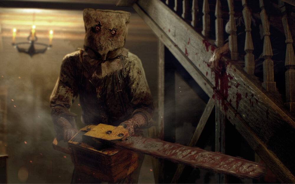 Resident Evil 4 Gra walka fabuła opowieść przetrwanie groza wrażenia modernizacja hordy ostrza