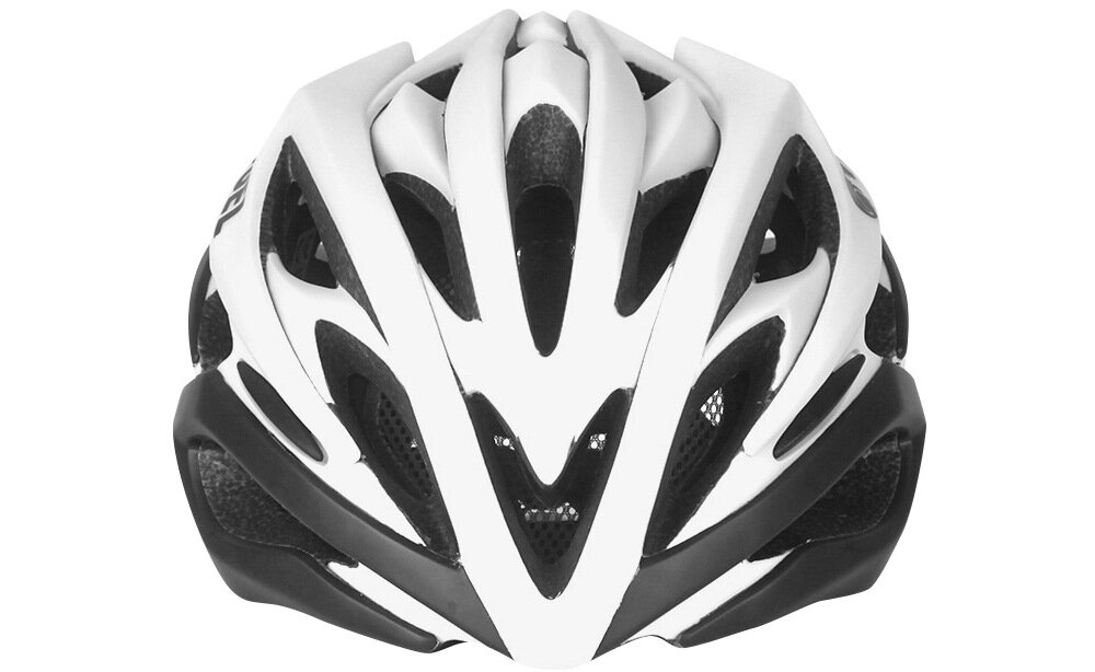 Kask rowerowy VÖGEL VKA-932BK Czarno-biały Szosowy (rozmiar L-XL) rozmiar L-XL dla dorosłych dbanie o własne bezpieczeństwo chroni głowę przed urazami i obrażeniami absolutna ochrona