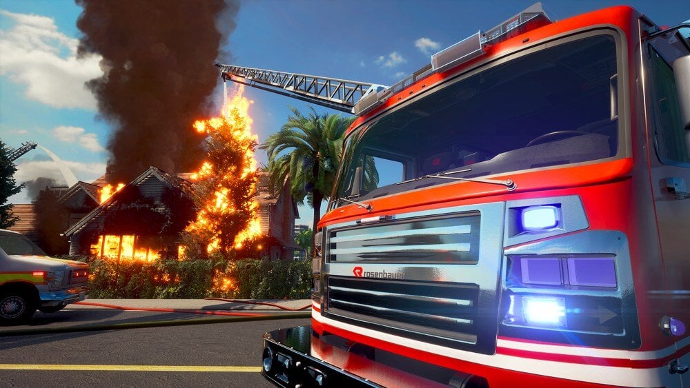 Firefighting Simulator - The Squad Gra powołanie współpraca tryb jednoosobowy wieloosobowy życie doznania realizm autentyczny sprzęt