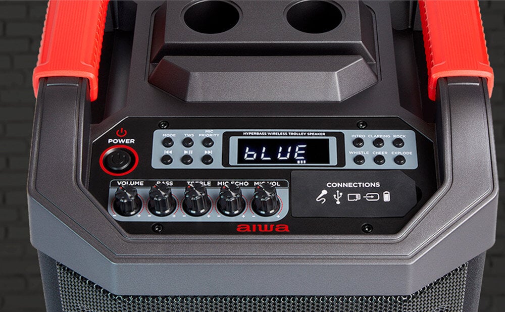 Power audio AIWA KBTUS-710  - ustawienia