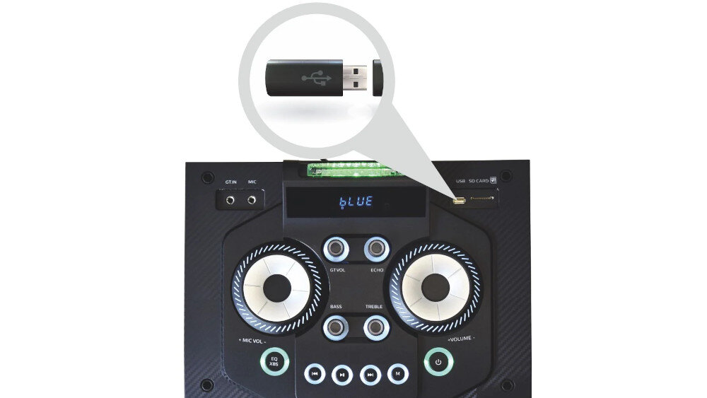 Power audio MANTA Cube SPK5520  - nagrywanie